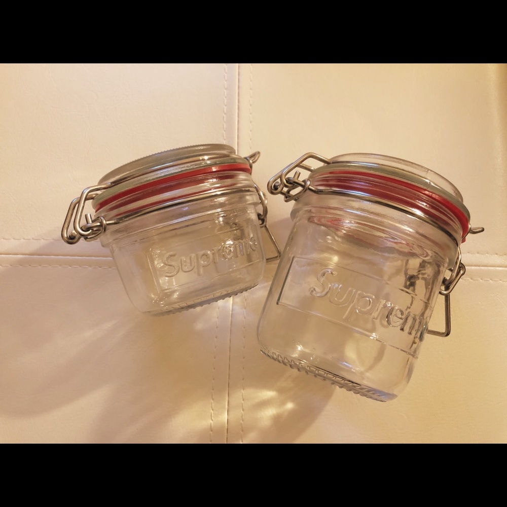 Supreme clear jar（set of 2）